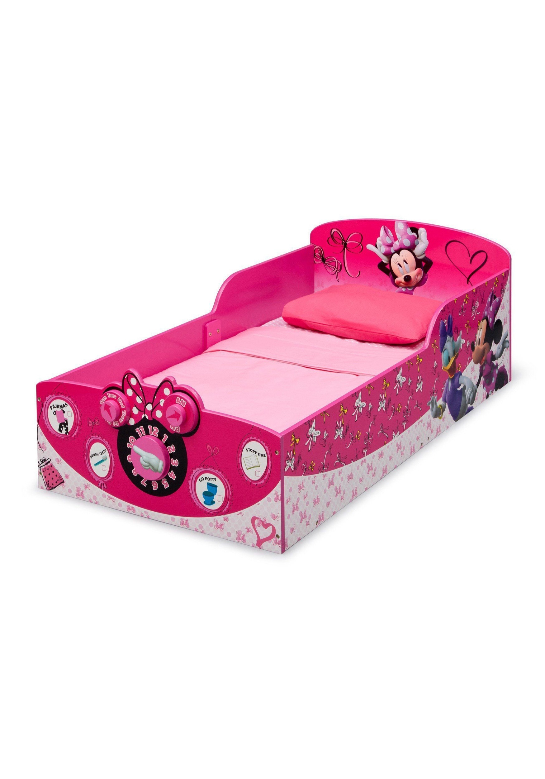 minnie mouse wooden bed