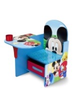 Mickey Mouse Chair Desk with Storage Bin