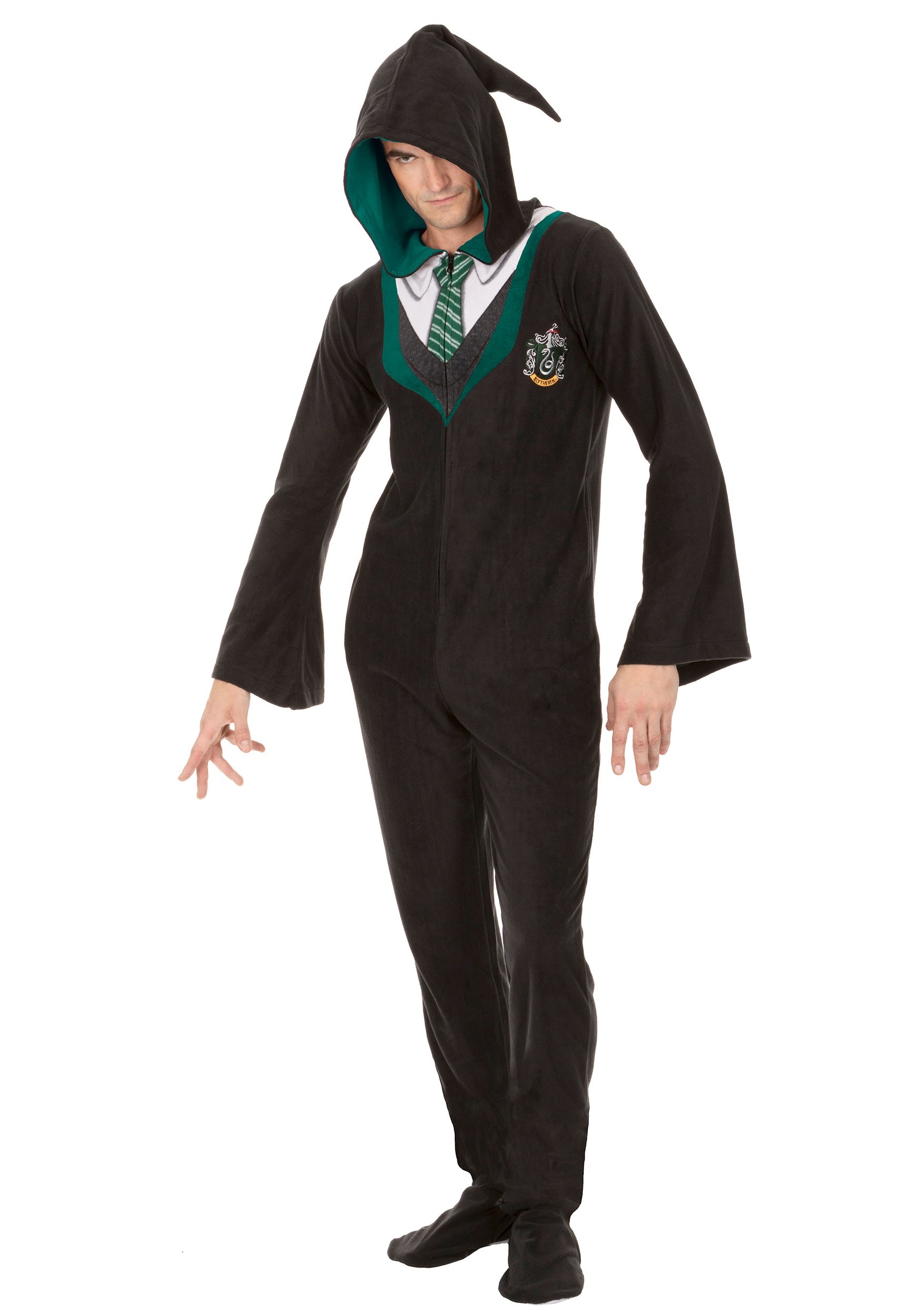 Harry Potter Slytherin Adults Union Suit