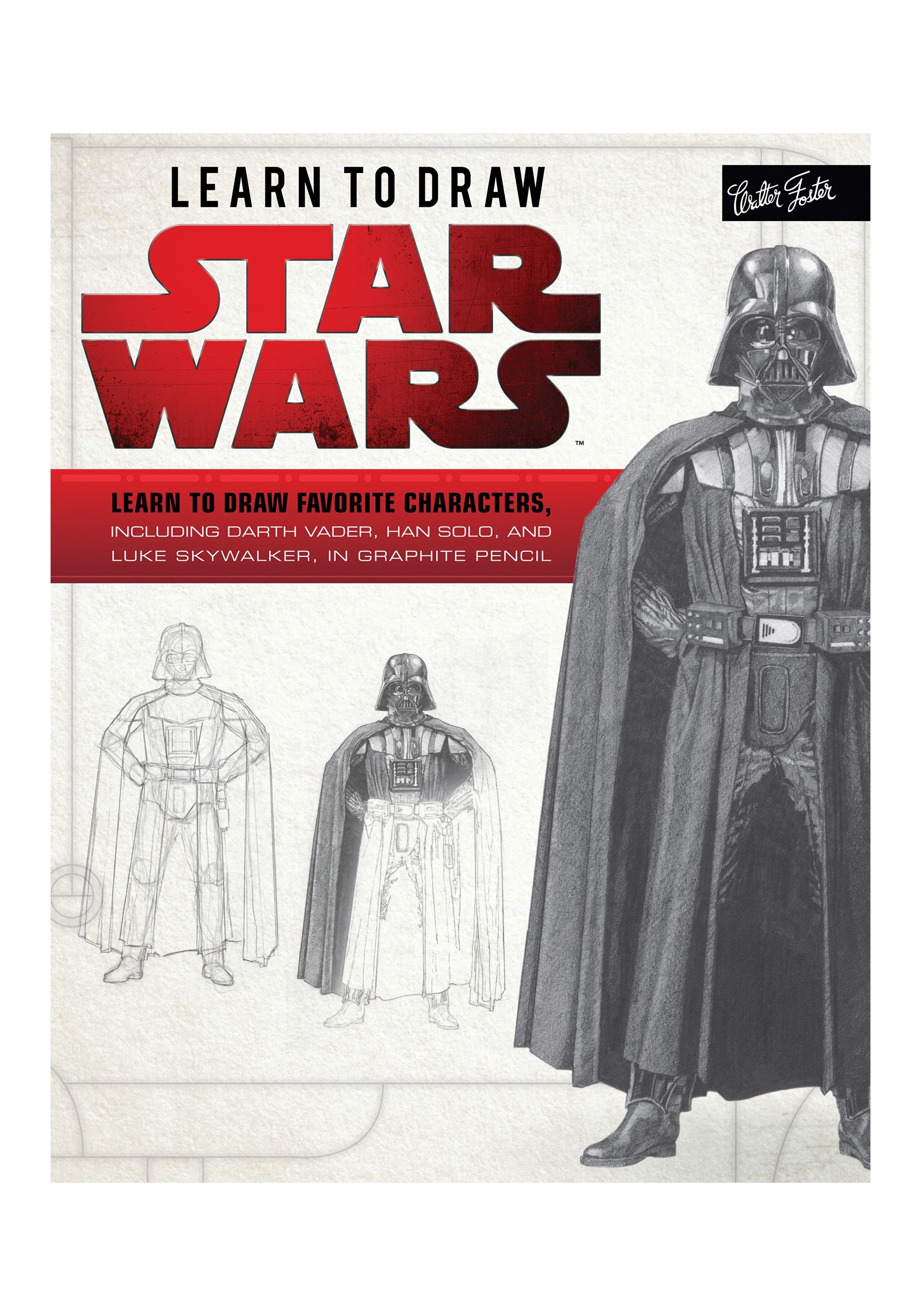 Learn to Draw Star Wars Paperback Book by Walter Foster Creative Team