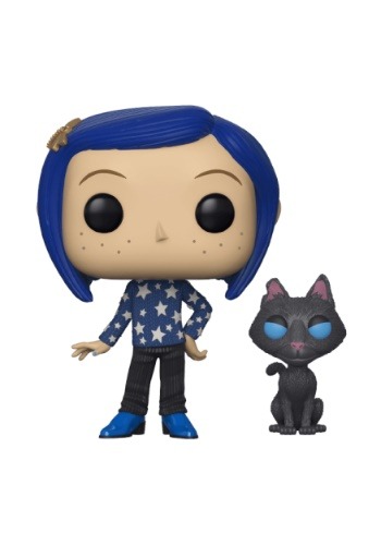 coraline with cat pop