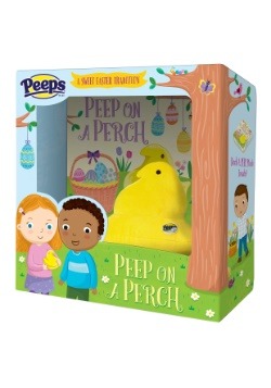 Peep on a Perch Plush and Picture Book Set