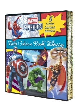 SpiderMan Little Golden Book Library Marvel