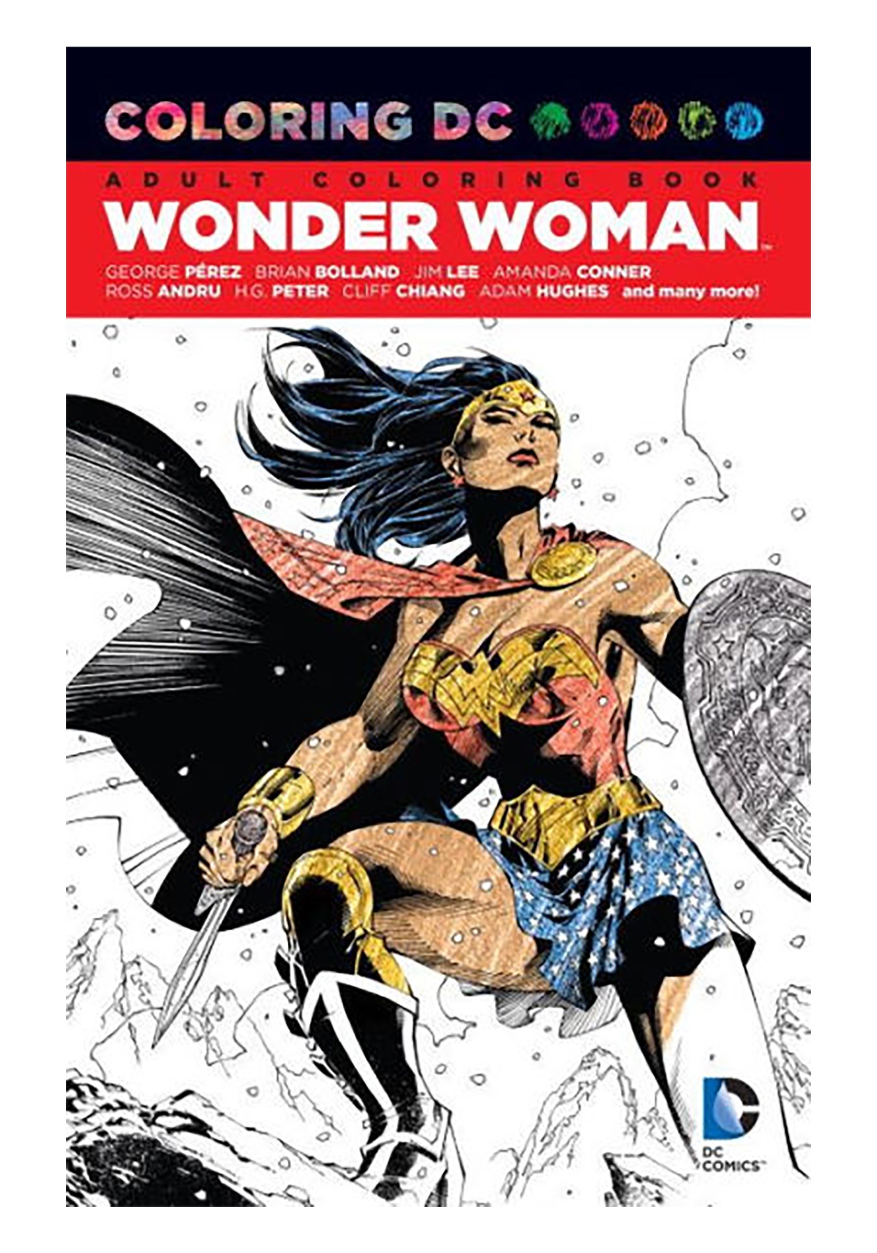 Dc Comics Wonder Woman Coloring Book