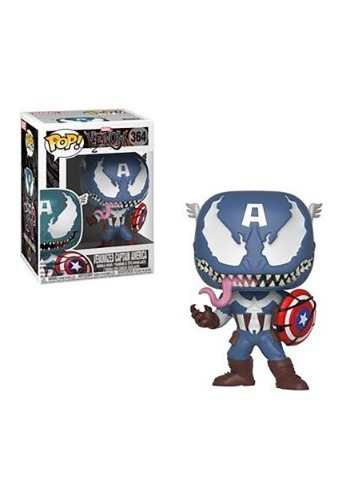 funko pop venomized captain america