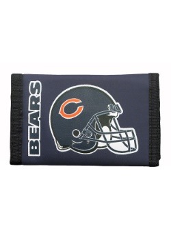 Chicago NFL Bears Nylon Tri-Fold Wallet