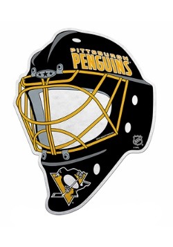 NHL Pittsburgh Penguins Die Cut Goalie Mask Pennant