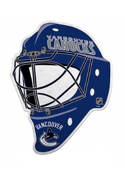 NHL Vancouver Canucks Die Cut Goalie Mask Pennant