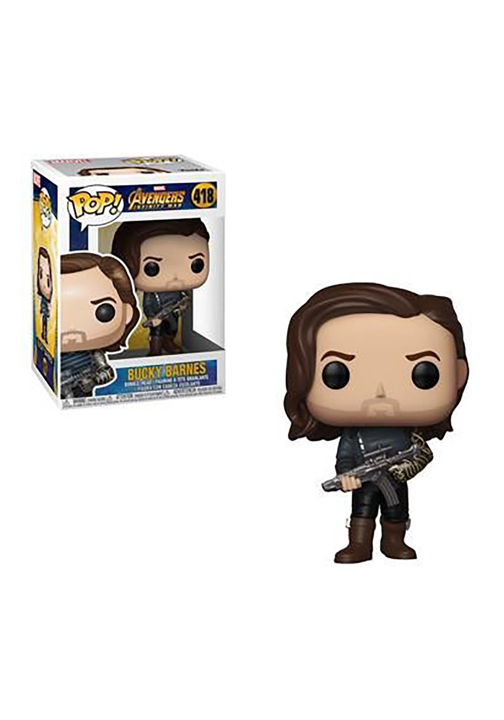 Pop! Marvel: Avengers Infinity War- Bucky with Weapon