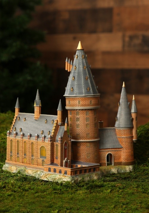 Hogwarts Hall & Tower Harry Potter Village Lighted Building1