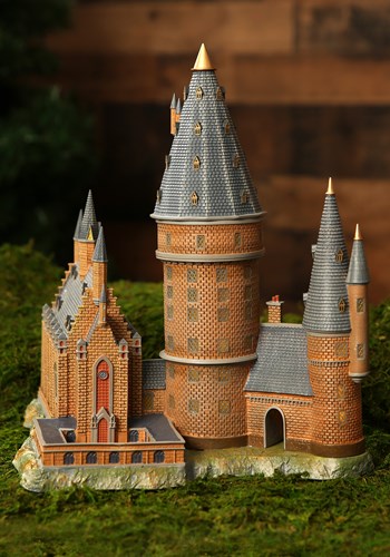 Harry Potter Village: Great Hall & Tower Lighted Building By Department 56