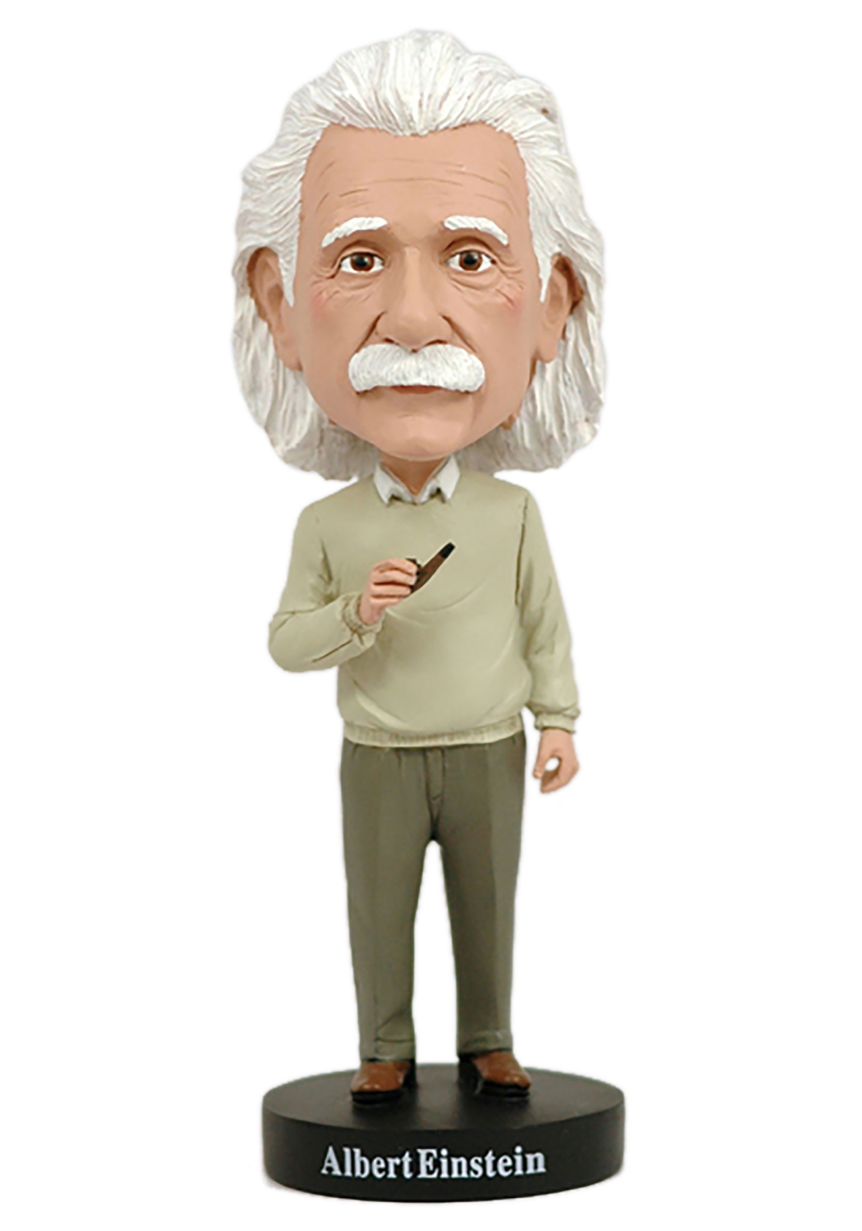 5" Albert Einstein Bobble Head Cartoon Scientist Doll Action Figure Statue Toys 