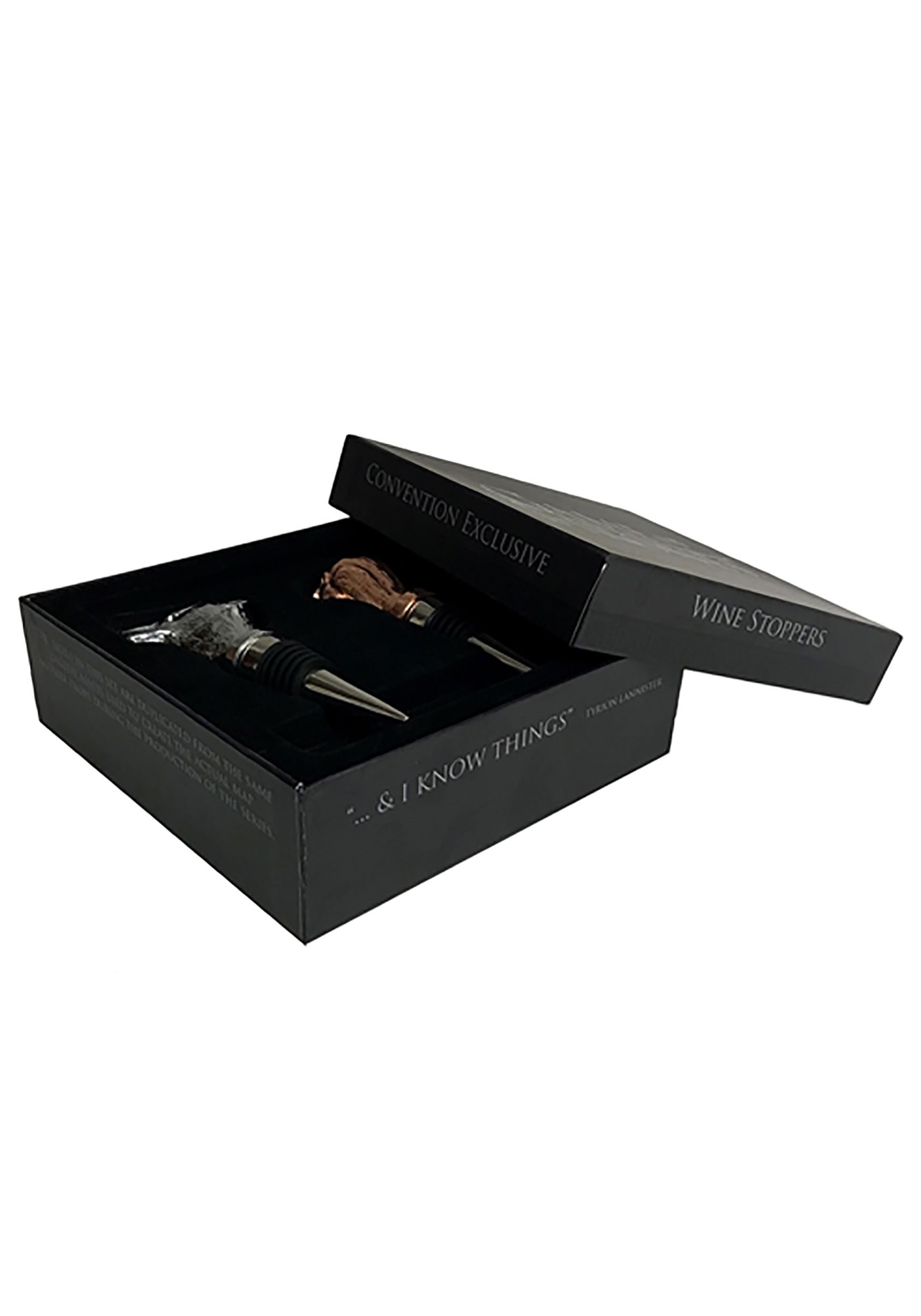 Game of Thrones House Sigil 2 Pack Wine Stopper