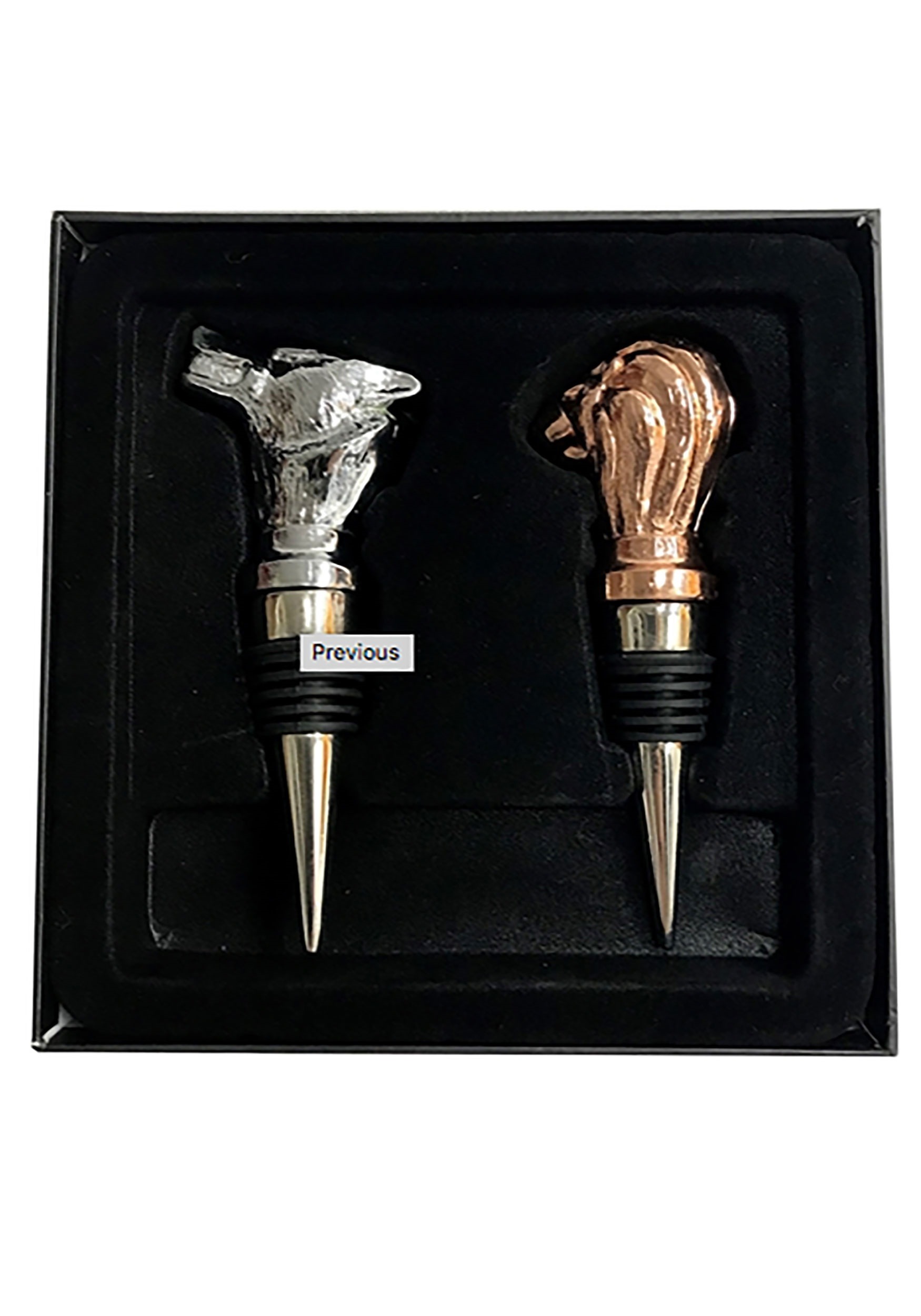 Game of Thrones House Sigil 2 Pack Wine Stopper