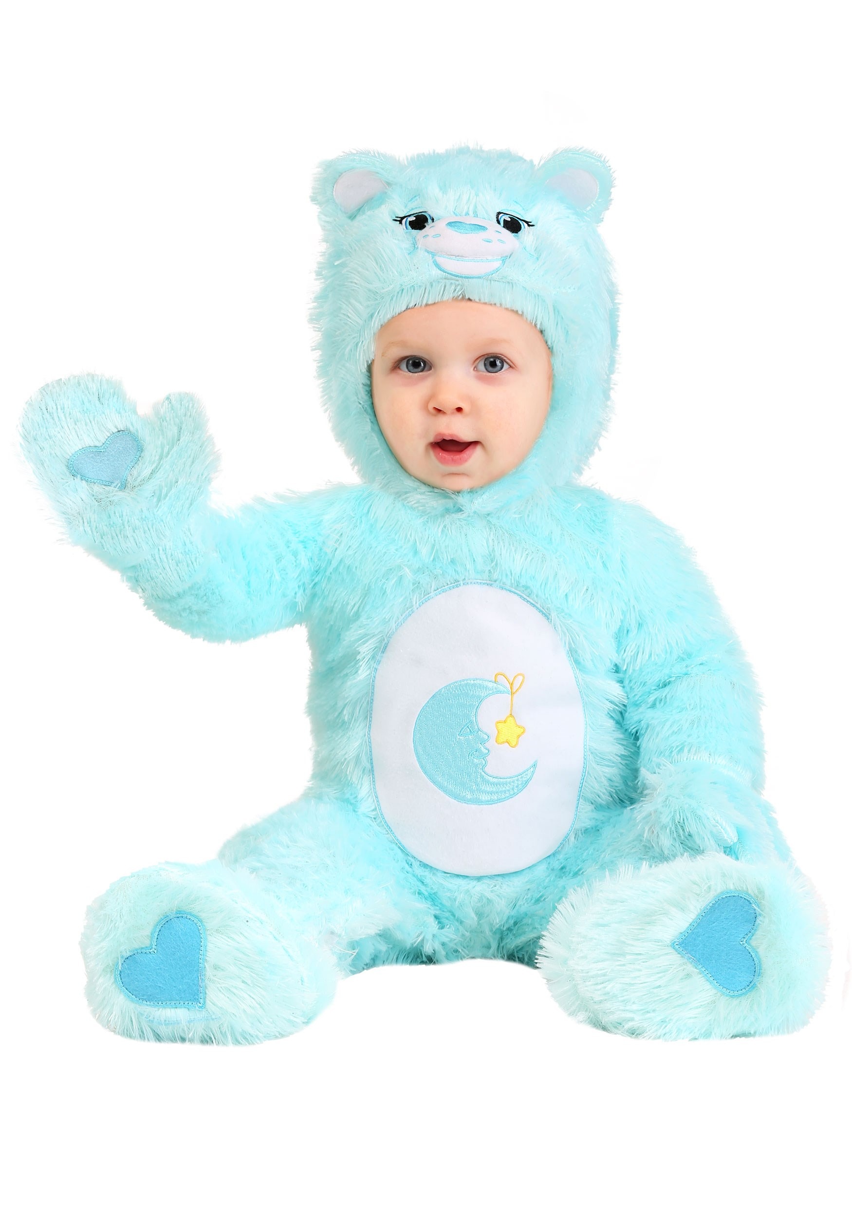 Photos - Fancy Dress CARE FUN Costumes Infant Bedtime Bear  Bears Costume Green/White FUN083 