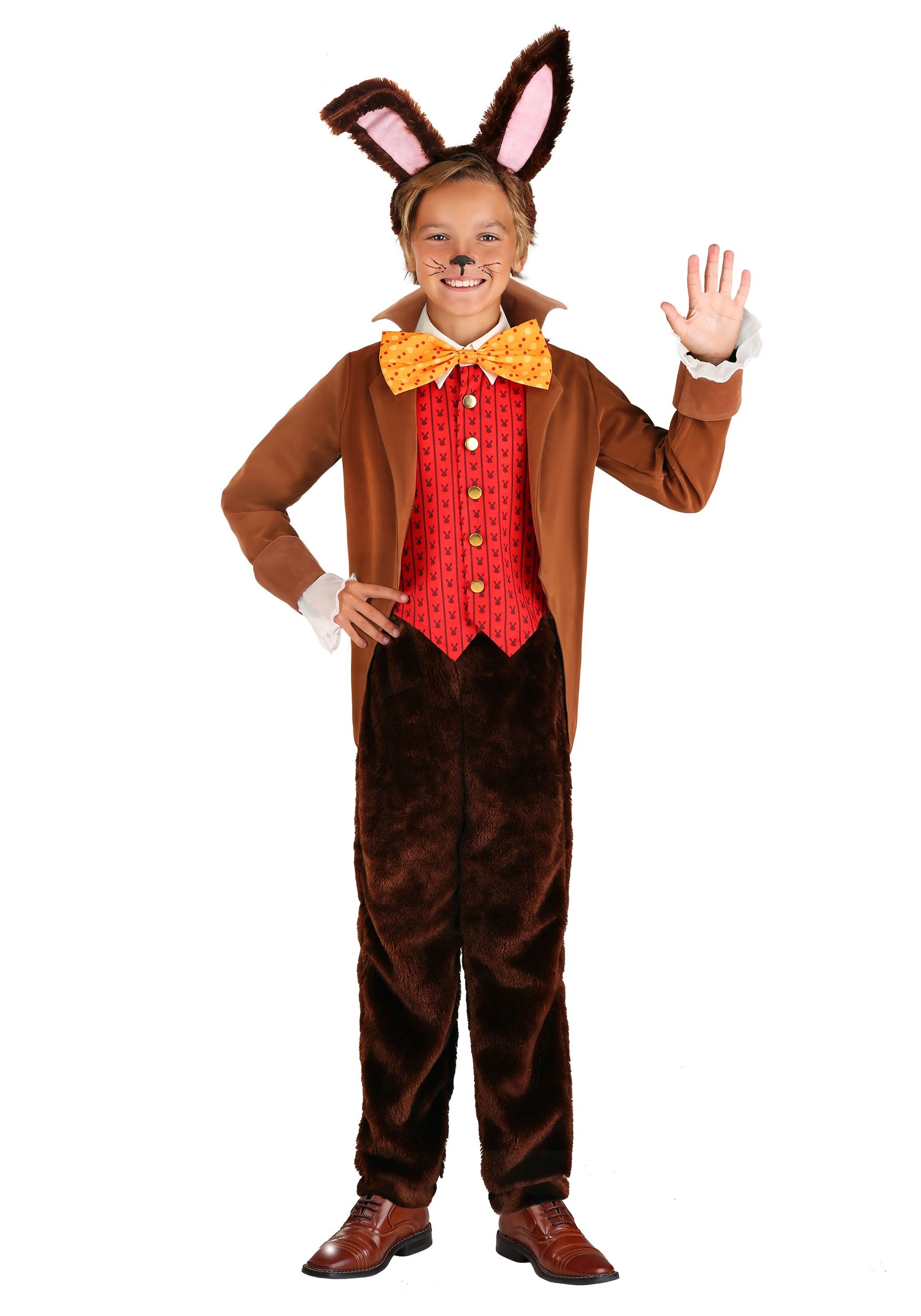 Photos - Fancy Dress March FUN Costumes Tea Time  Hare Kid's Costume Brown/Orange/Red FU 