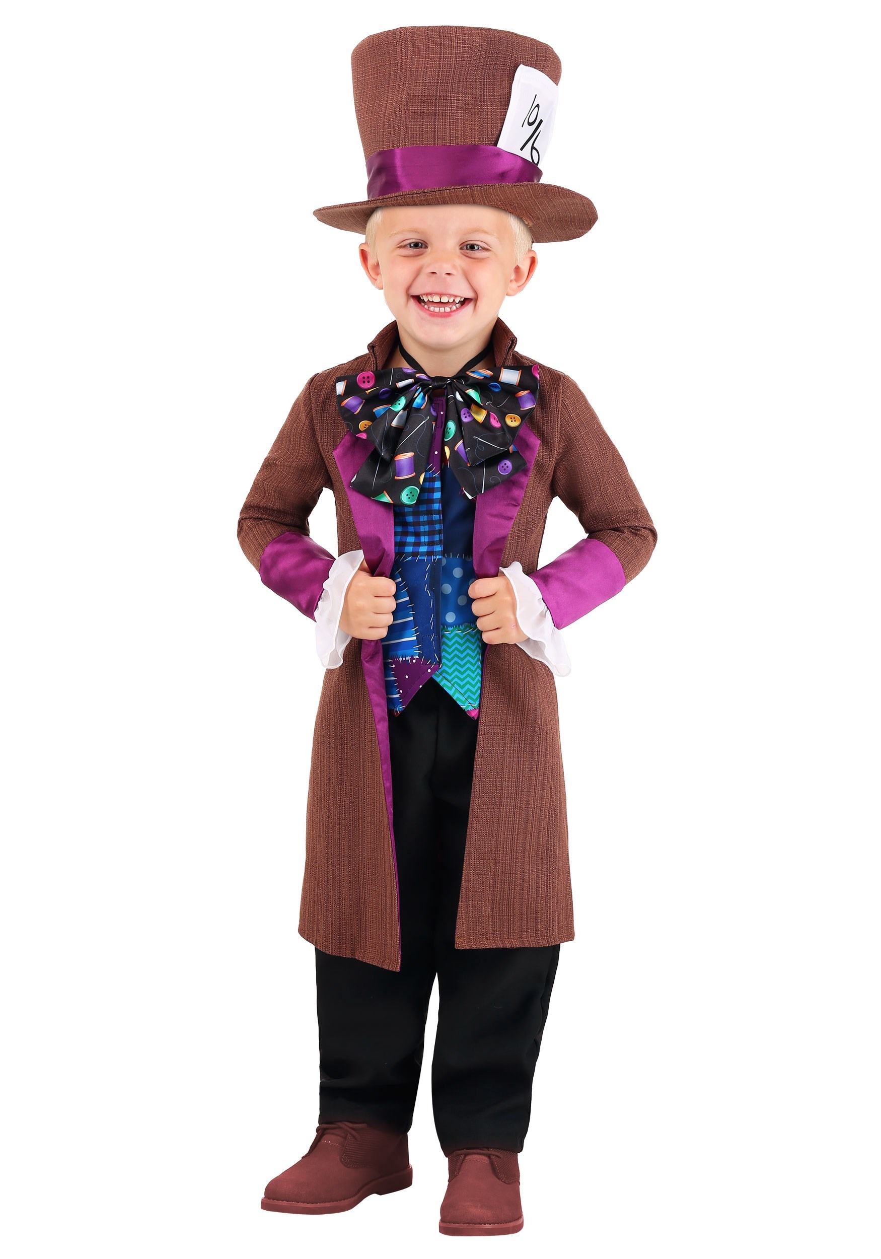Wacky Mad Hatter Costume for Toddlers