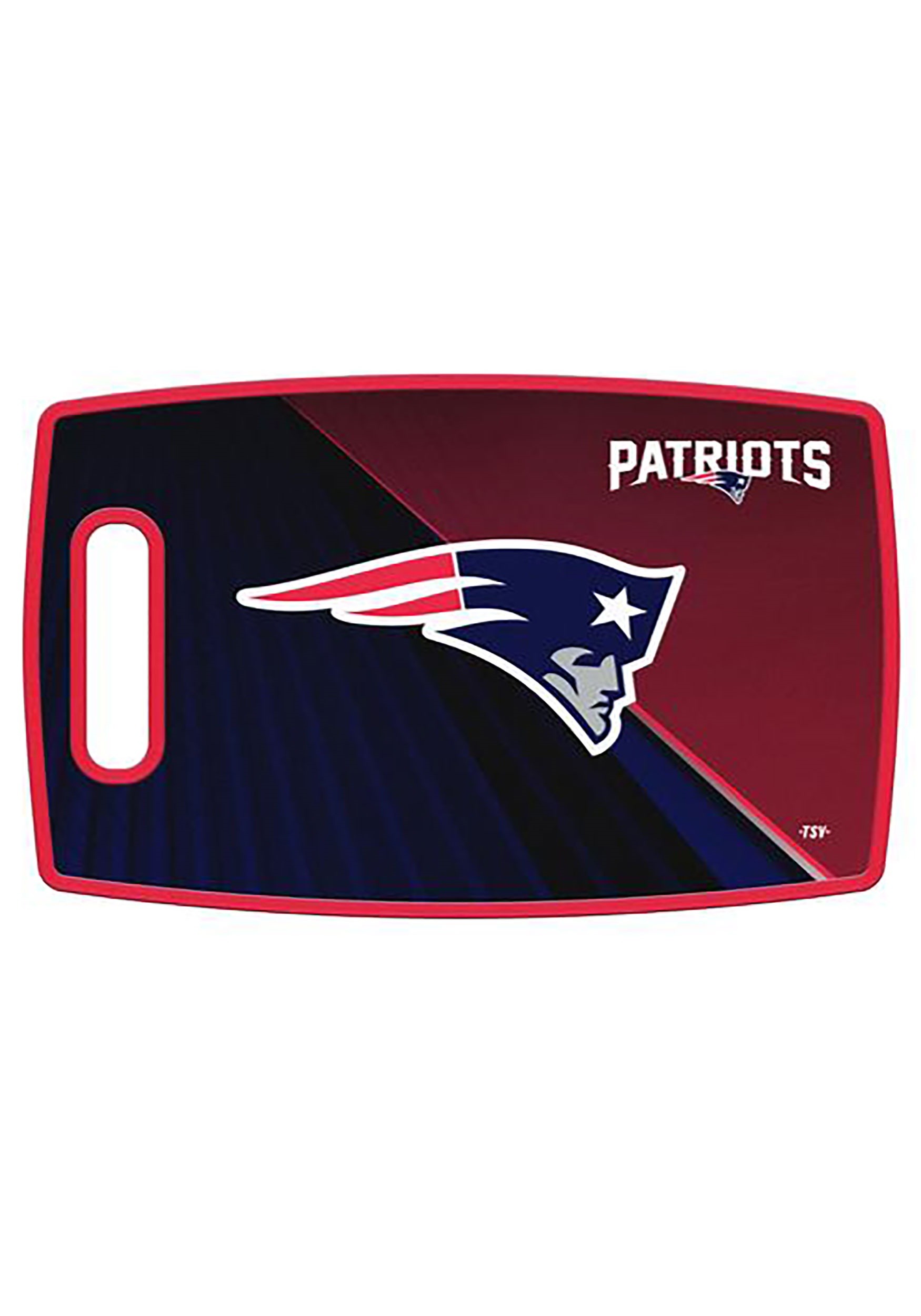 New England Patriots NFL Cutting Board- 14.5" x 9"