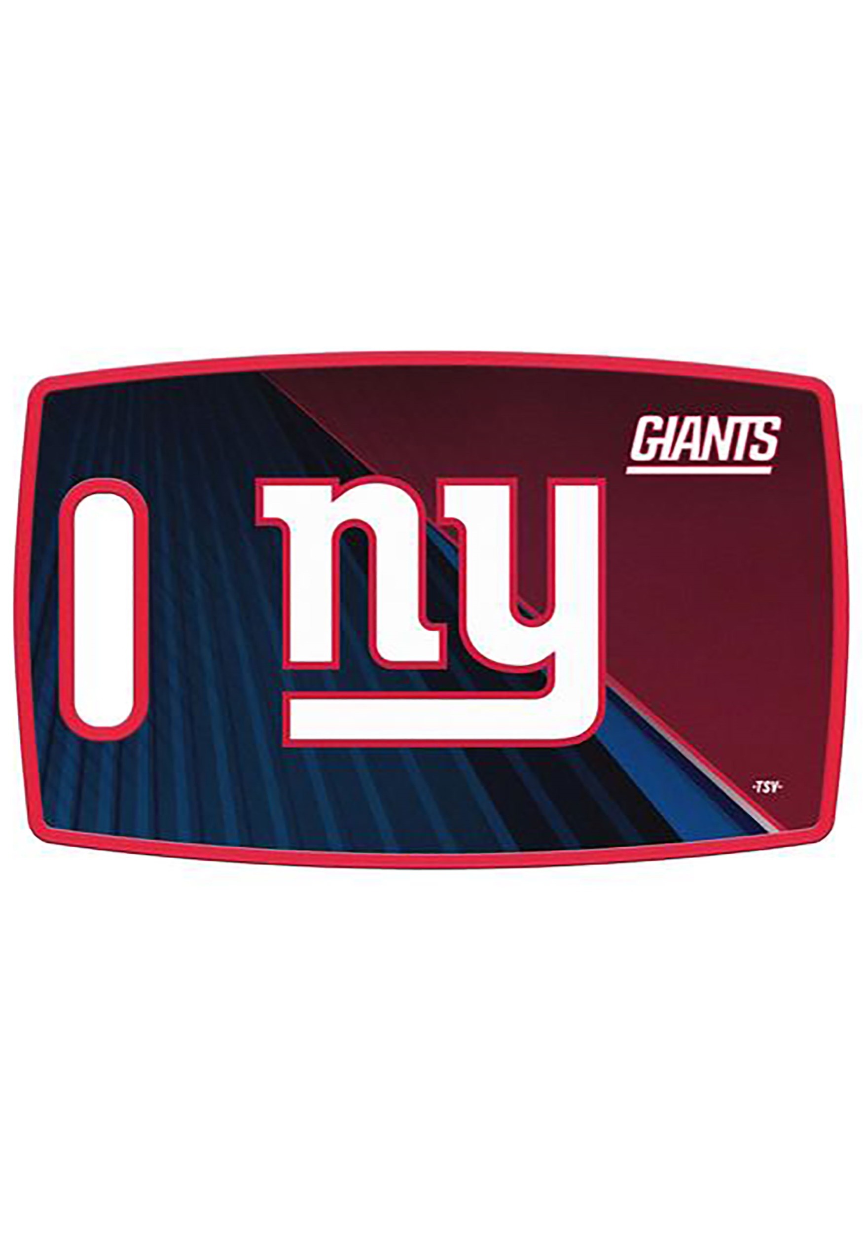 New York Giants NFL Cutting Board- 14.5" x 9"