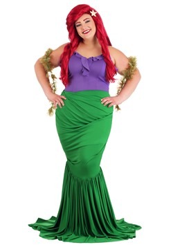Plus Size Undersea Mermaid Women's Costume