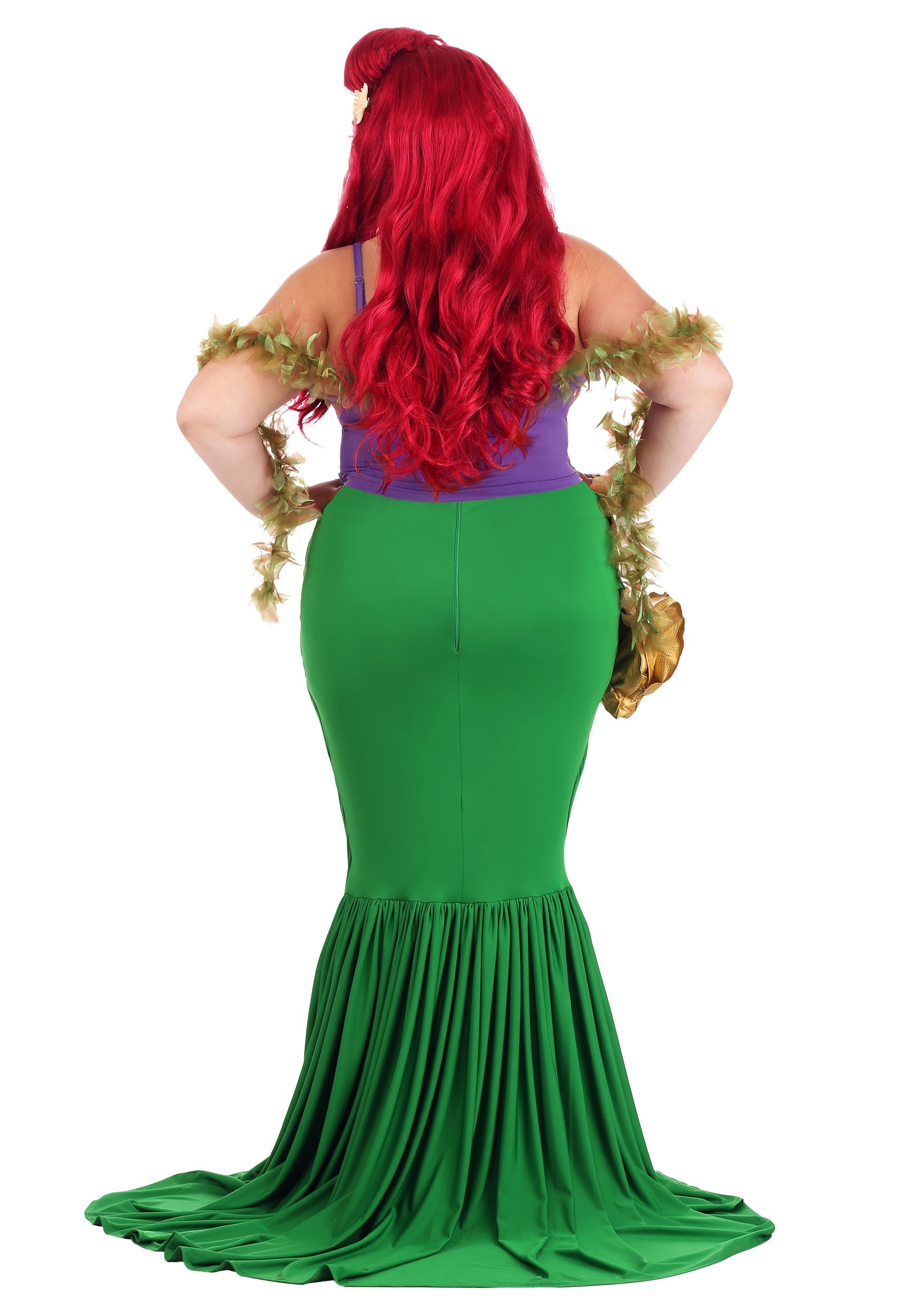 Disguise Fantasia Feminina Adulta Plus Size Ariel Deluxe