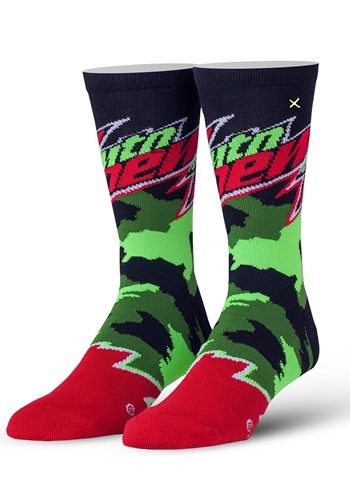 Adult Odd Sox Mountain Dew Camo Knit Socks update1