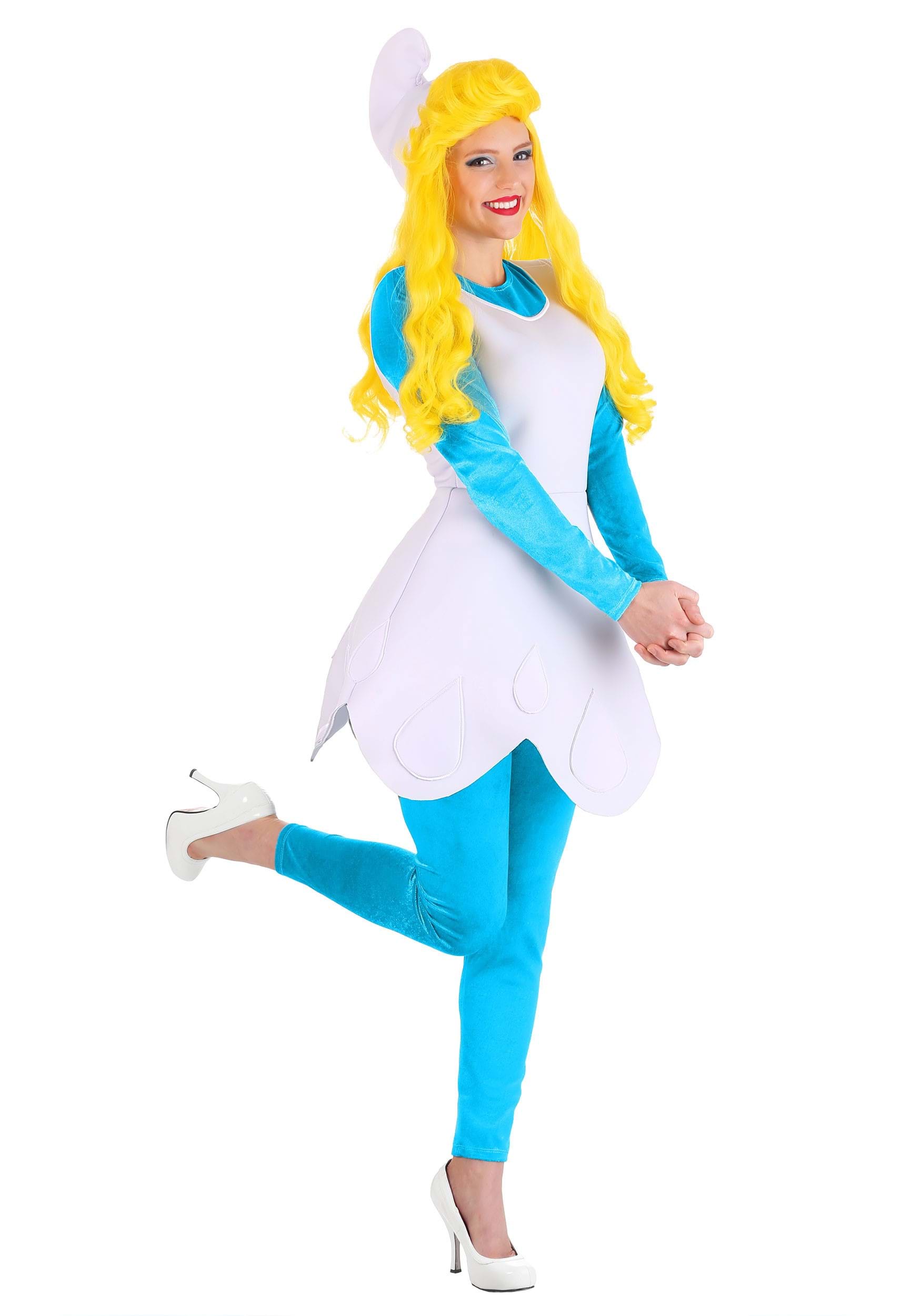 Womens Adult The Smurfs Smurfette Costume