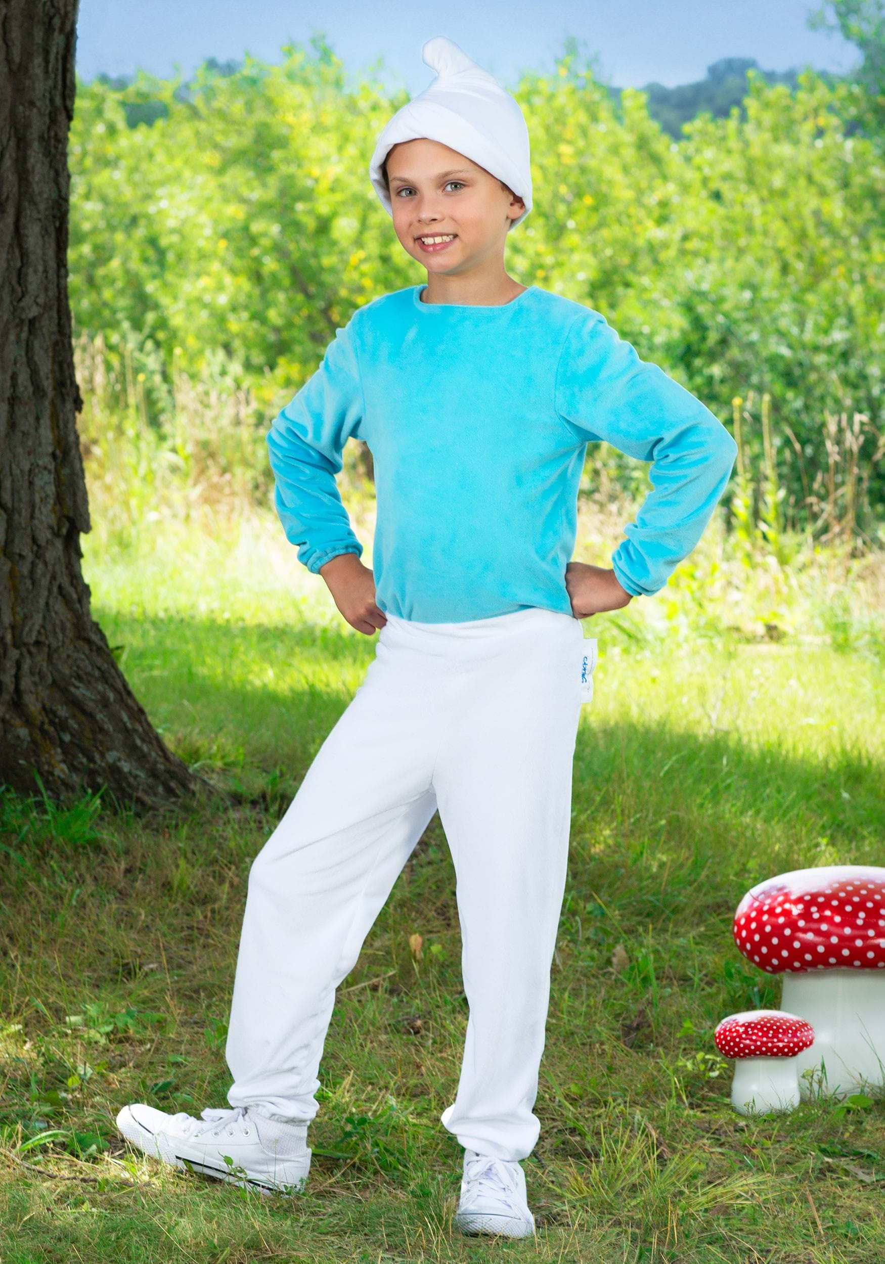 Kid's The Smurfs Papa Smurf Costume