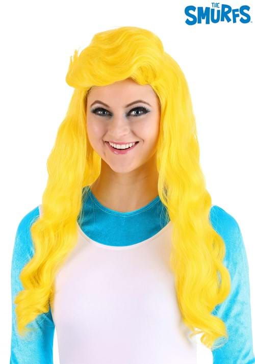 The Smurfs Women's Blonde Smurfette Wig1