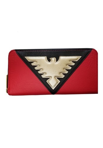 Loungefly X-Men Red Phoenix Faux Leather Zip Around Wallet