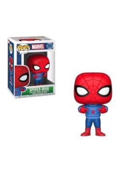 Pop! Marvel Holiday Spider-Man with Ugly Sweater Update1