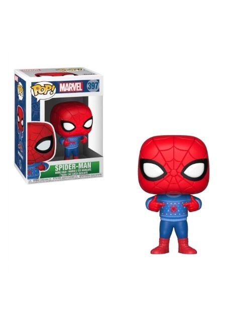 Holiday Spider-Man with Ugly Sweater Pop! Marvel