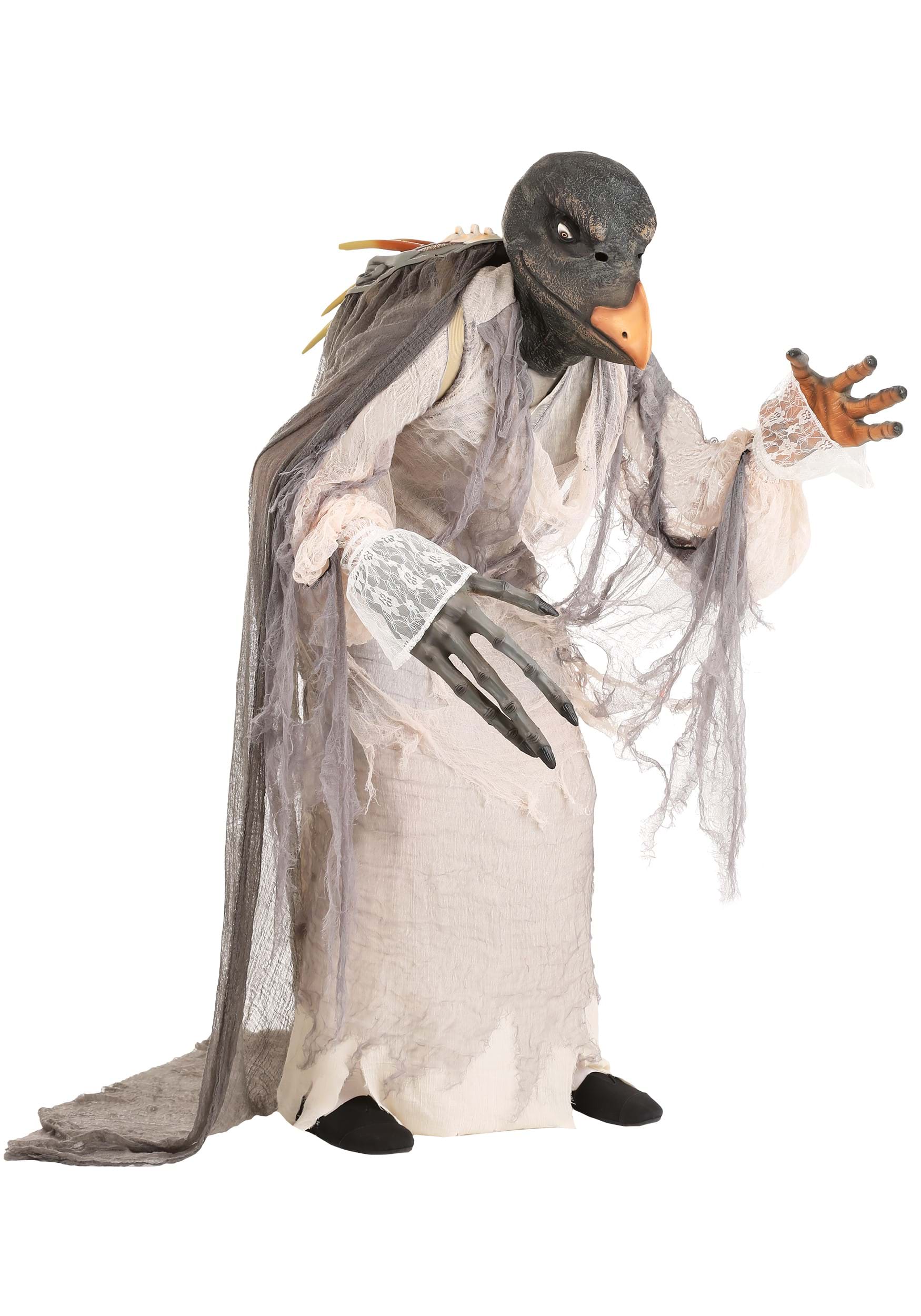 Photos - Fancy Dress CRYSTAL FUN Costumes The Dark  Skeksis Adult Costume Brown/Gray FUN0872 
