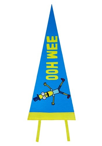Rick and Morty Mr. Poopy Butthole OOH WEE Felt Pennant