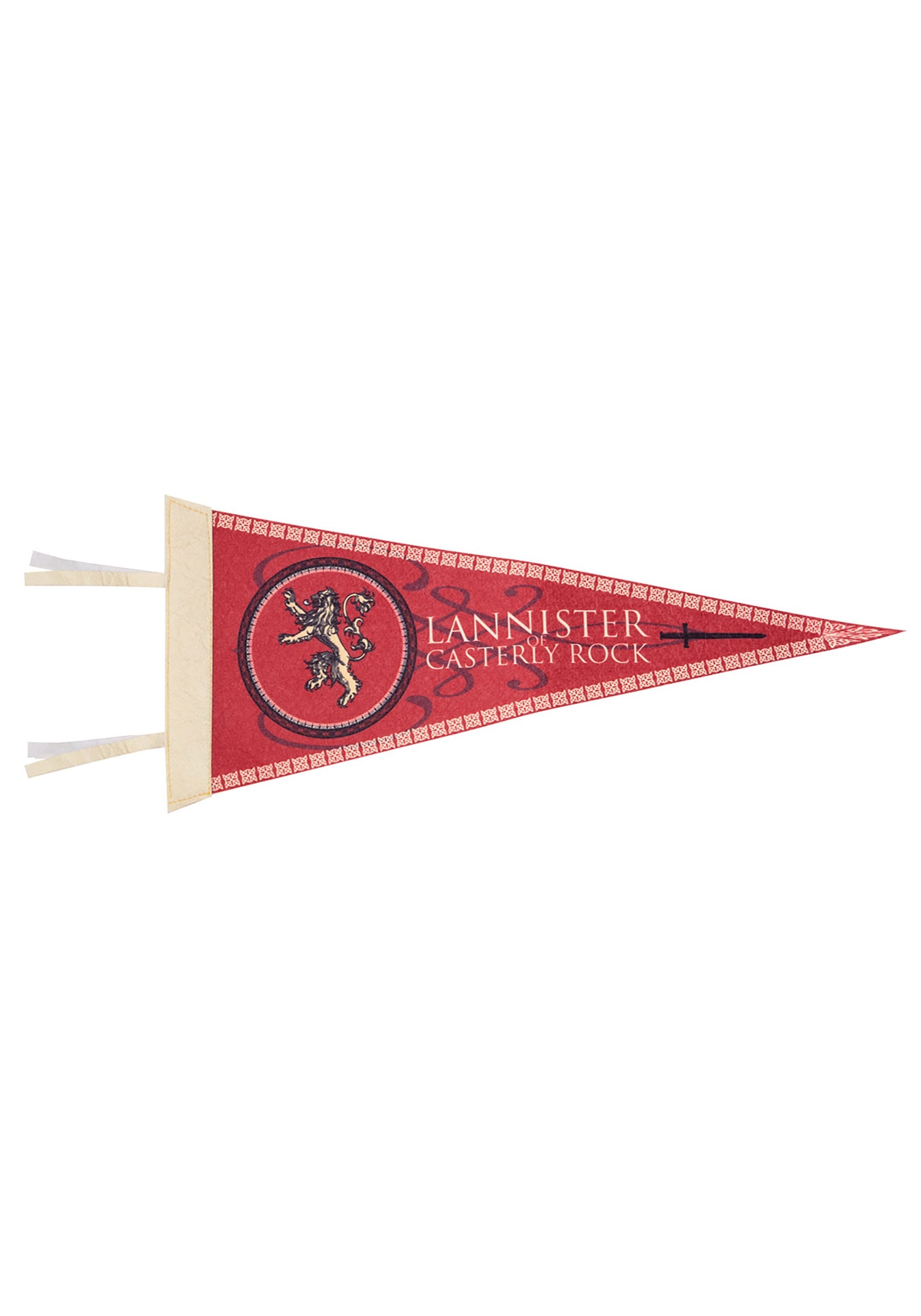 Game of Thrones Lannister Family of Casterly Rock Felt Pennant