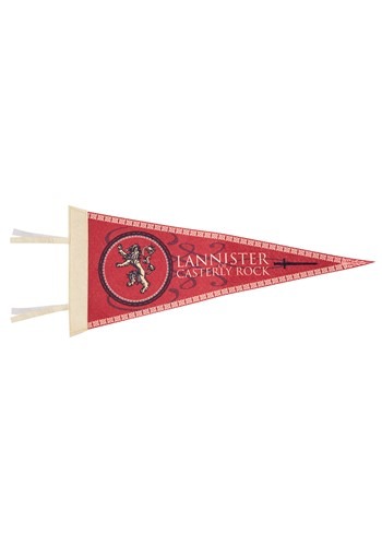 Game of Thrones Lannister of Casterly Rock Felt Pennant