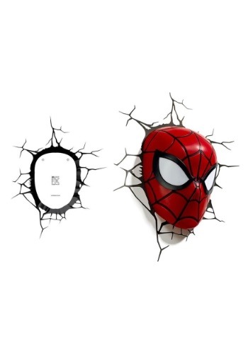 Marvel Spiderman Mask 3D Light