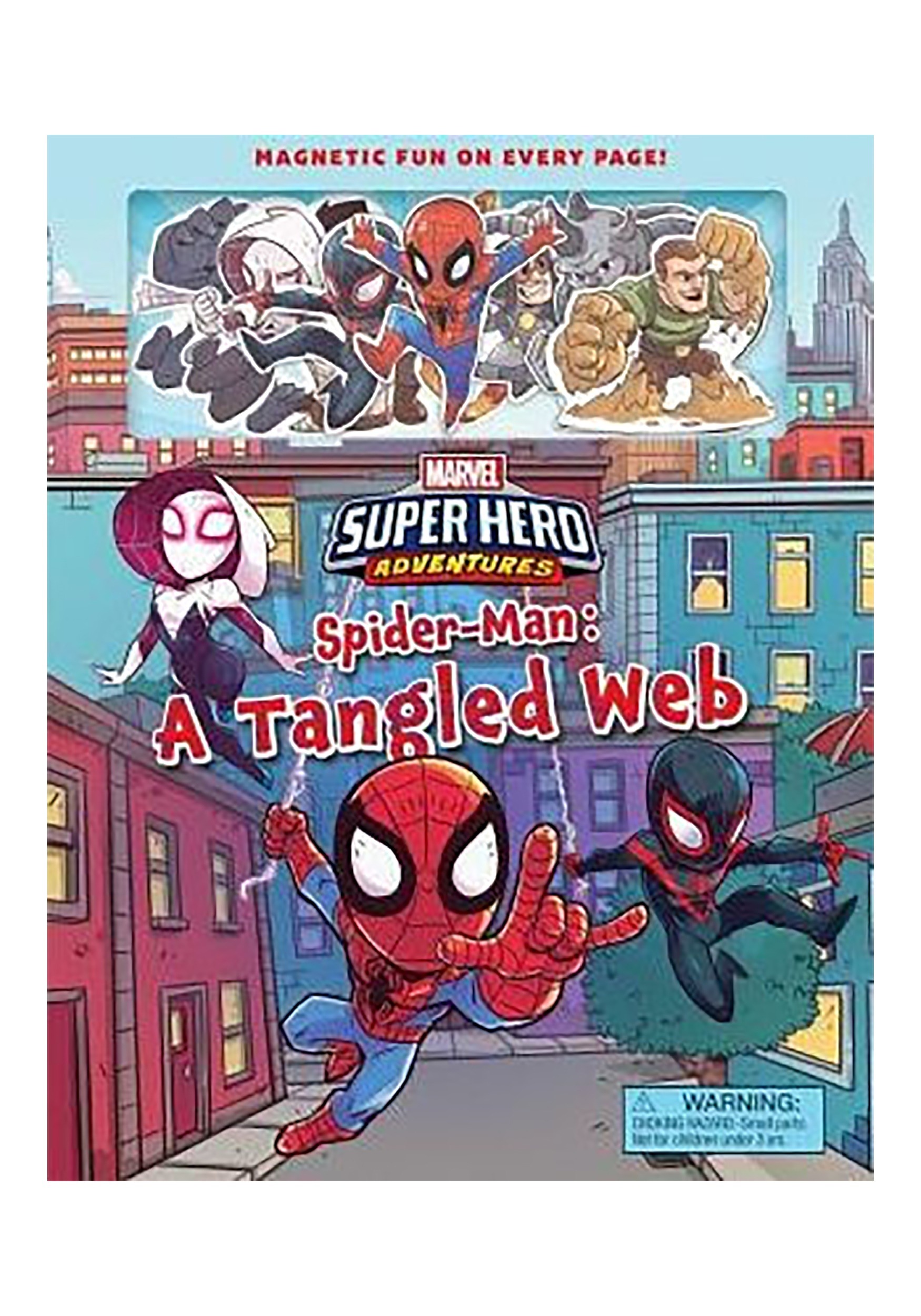 Marvels Super Hero Adventures Spider-Man: A Tangled Web - Childrens Book