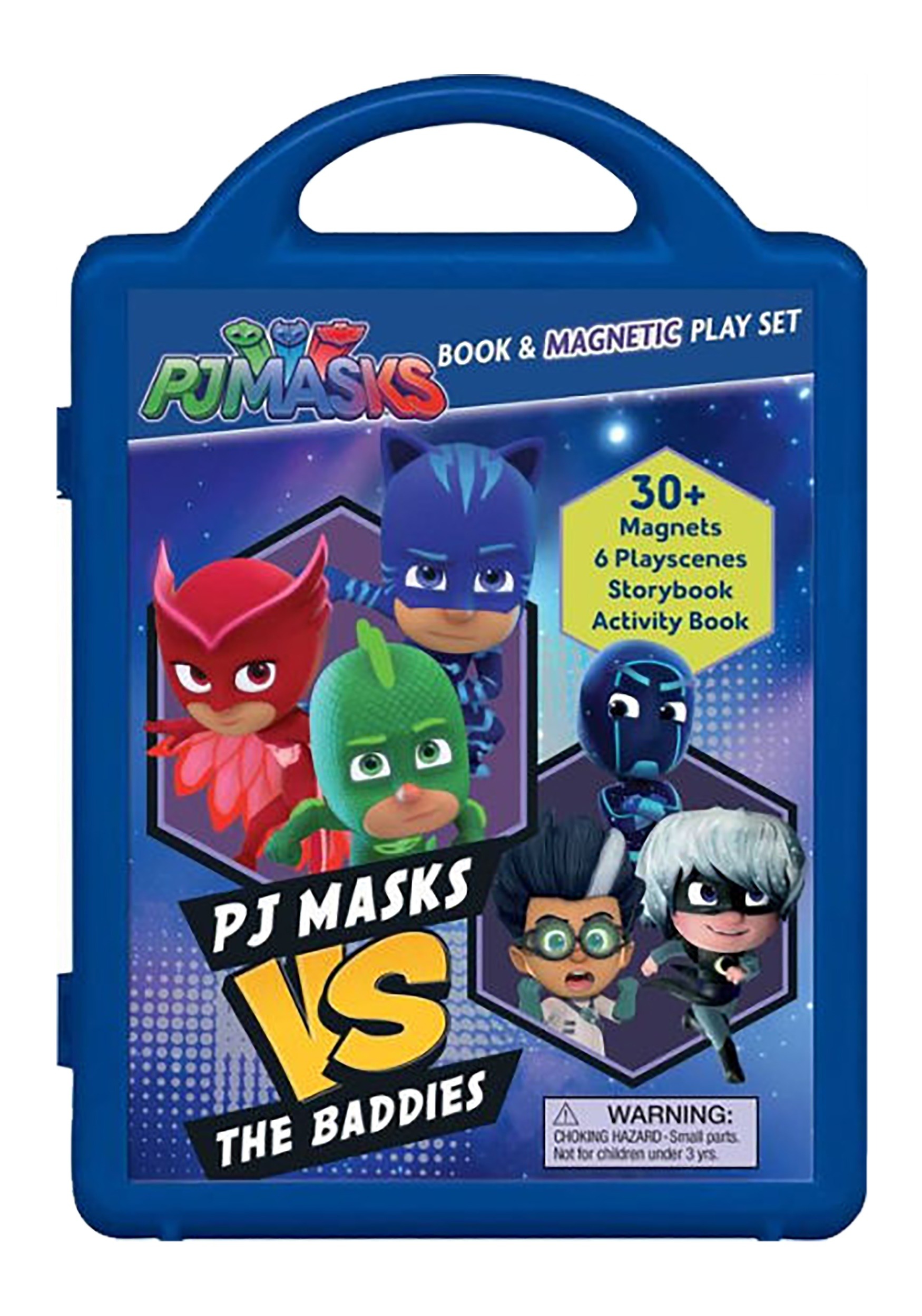 PJ Masks: PJ Masks Vs the Baddies Storybook & Magnetic Playset