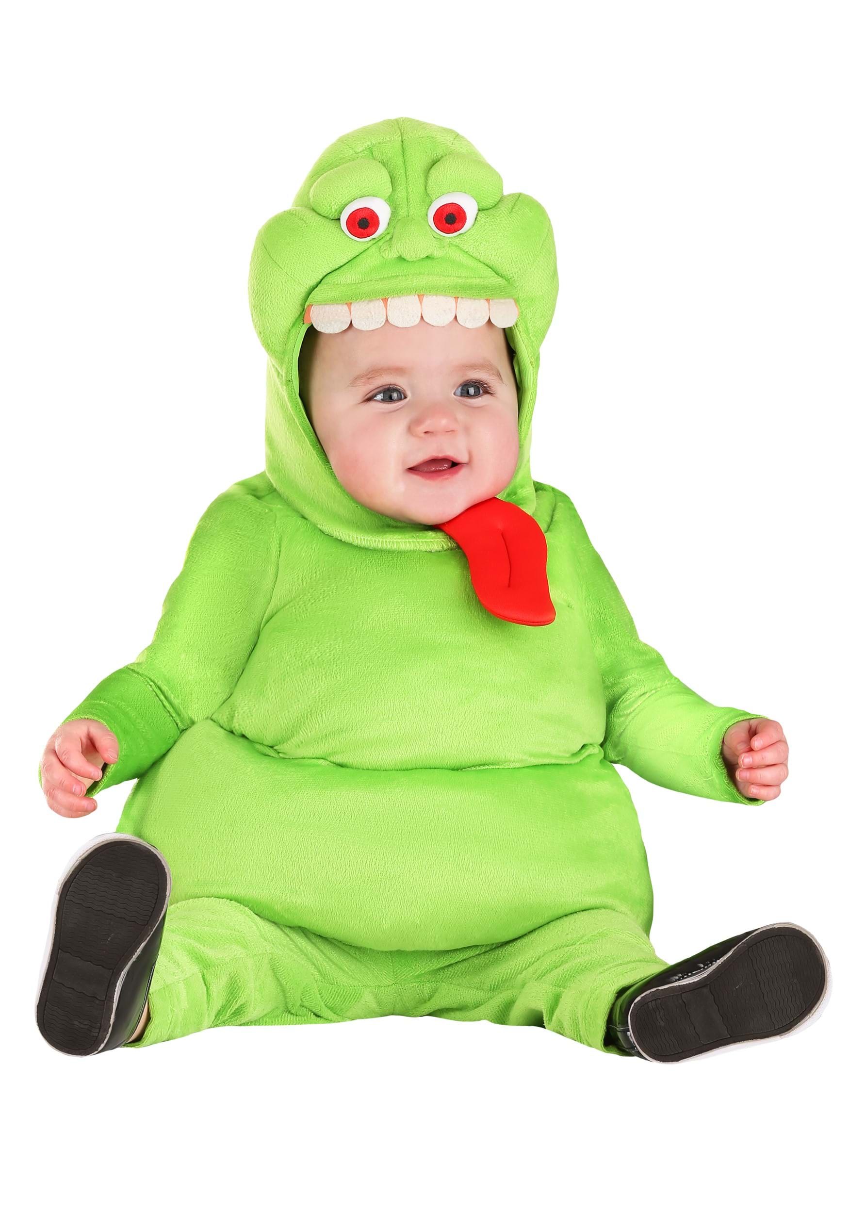 Photos - Fancy Dress Ghostbusters FUN Costumes  Slimer Costume For Infants Green/Red FUN0857 
