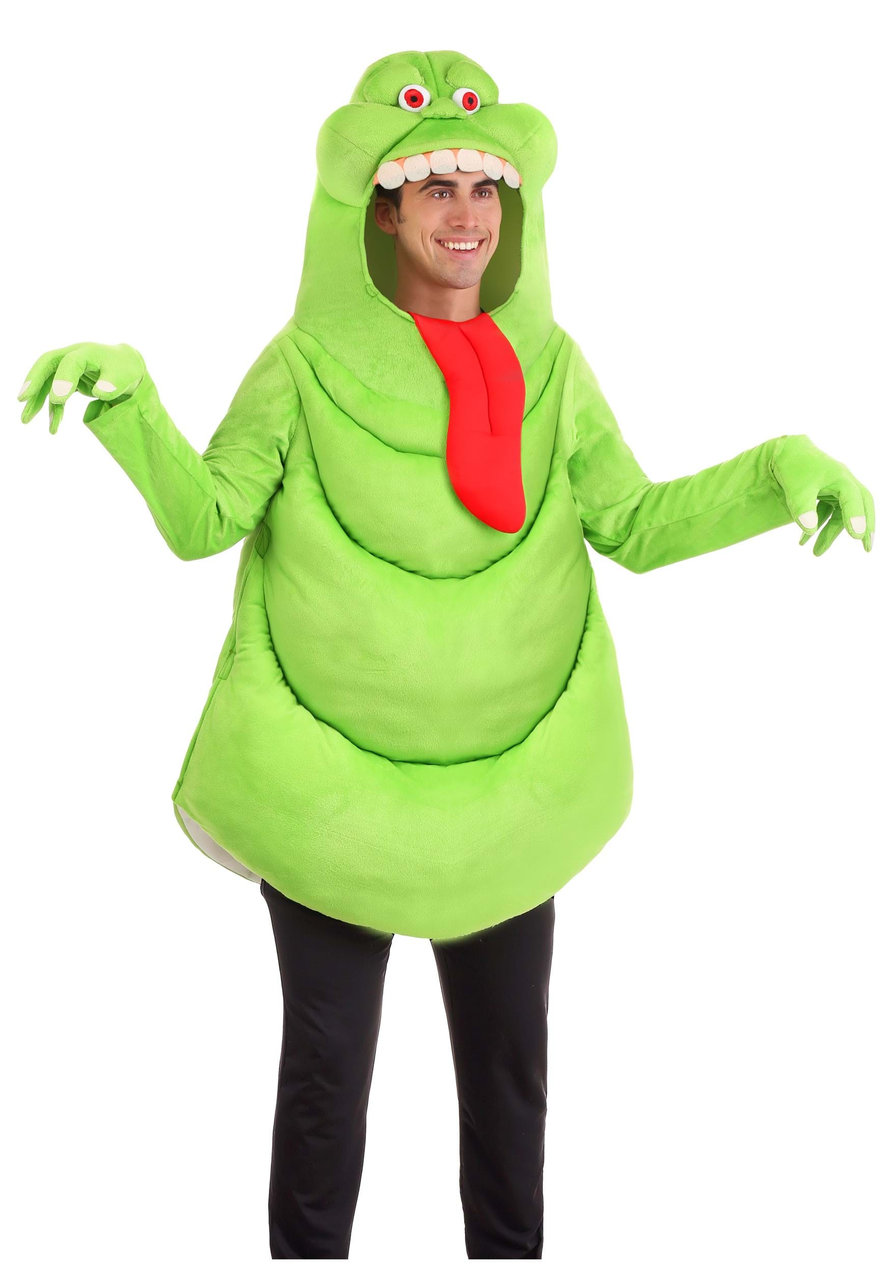 Photos - Fancy Dress Ghostbusters FUN Costumes Adult  Slimer Costume |  Costumes Gre 
