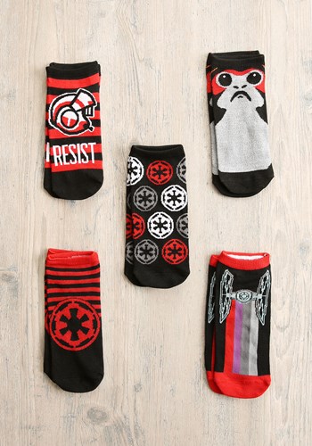 Womens Star Wars The Last Jedi 5Pair LowCut Socks update