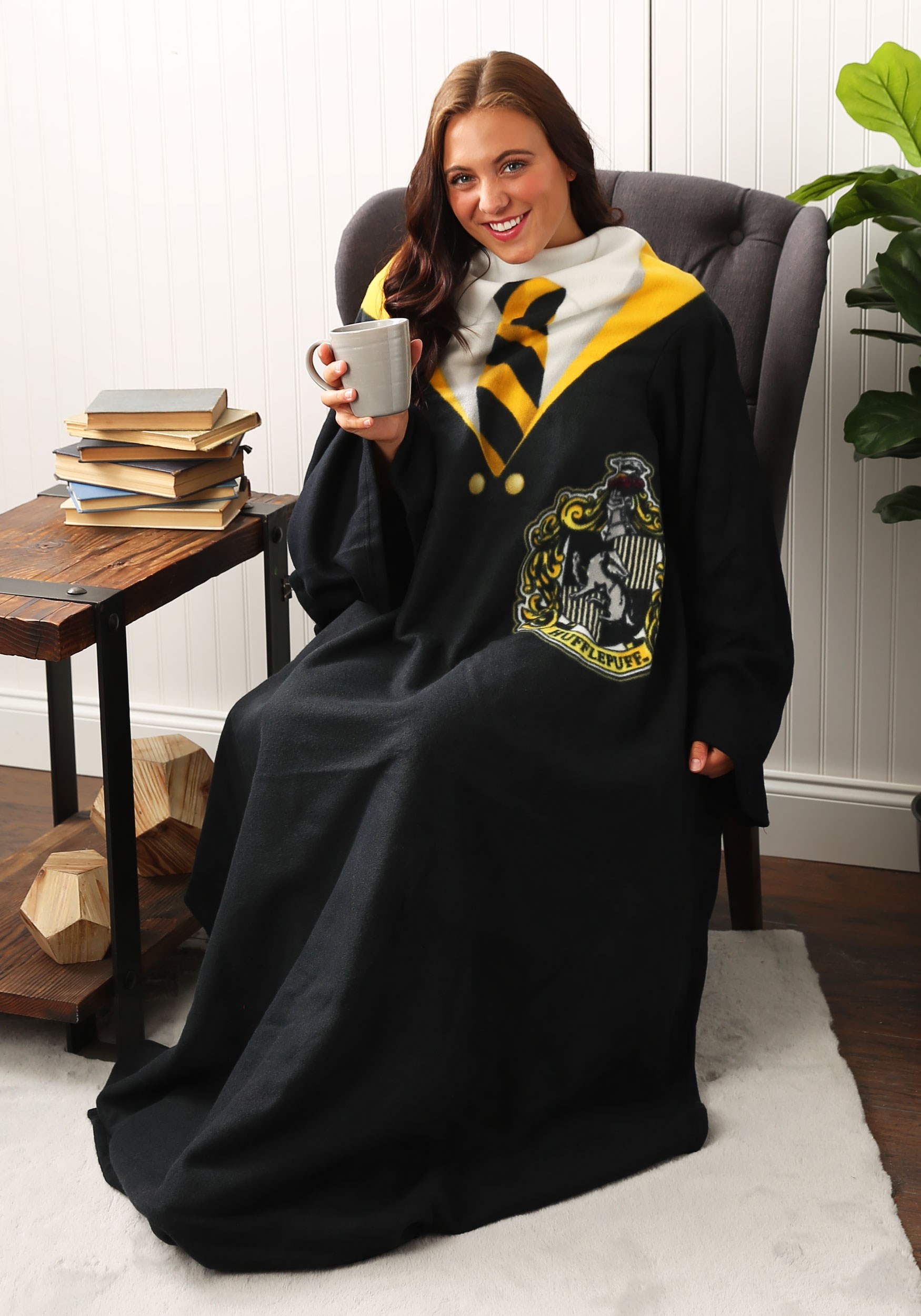 Licensed Unisex Kids Harry Potter Hufflepuff Hoodie sizes 1 year to 13 years Yellow 