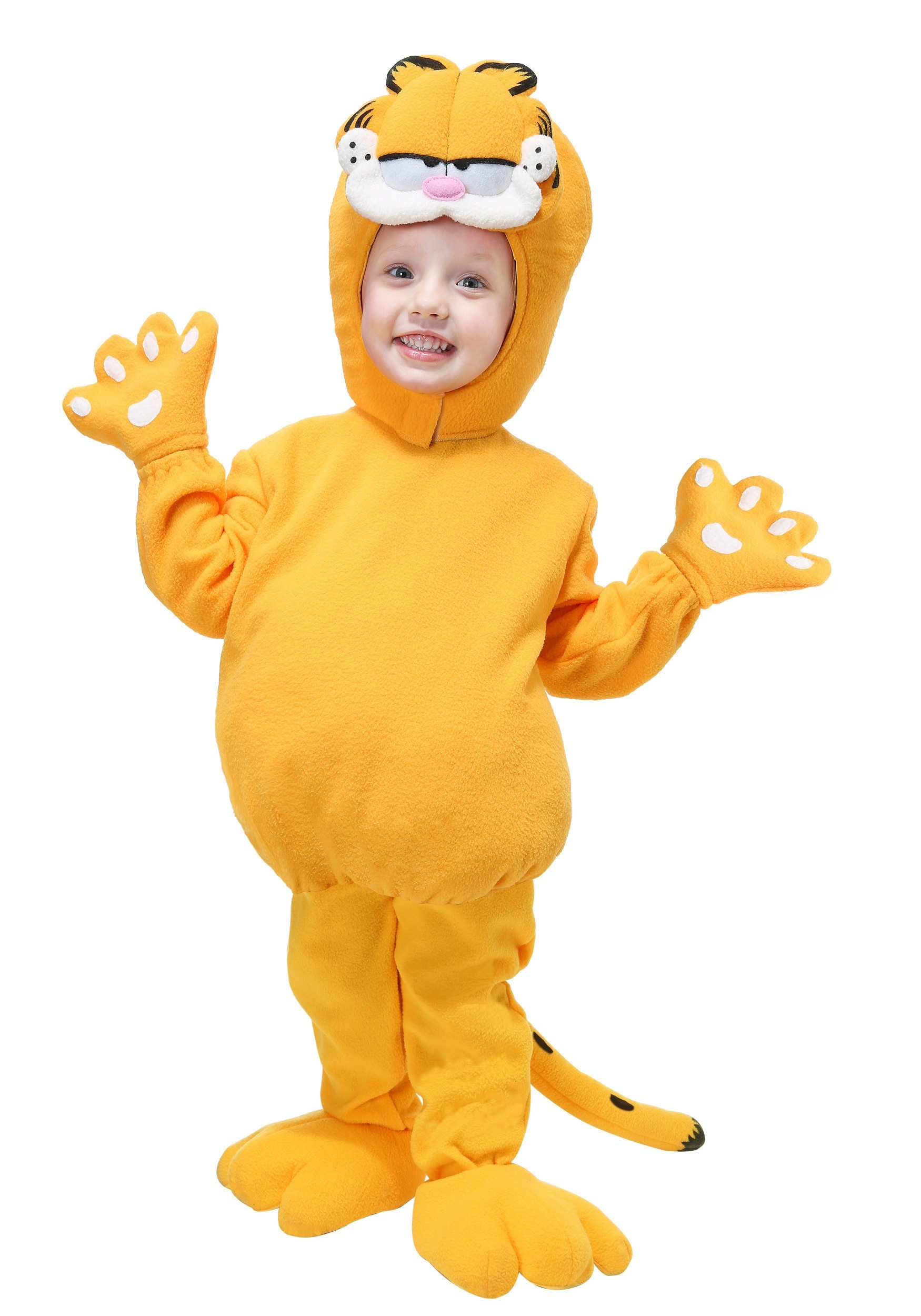Photos - Fancy Dress Toddler FUN Costumes Garfield Full Body Suit  Costume Orange GAR2504TD 