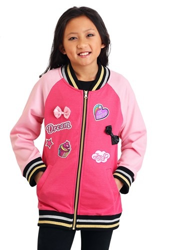 JoJo Siwa Girls Never Quit Varsity Jacket