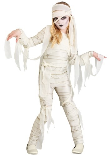 Girls Under Wraps Mummy Costume