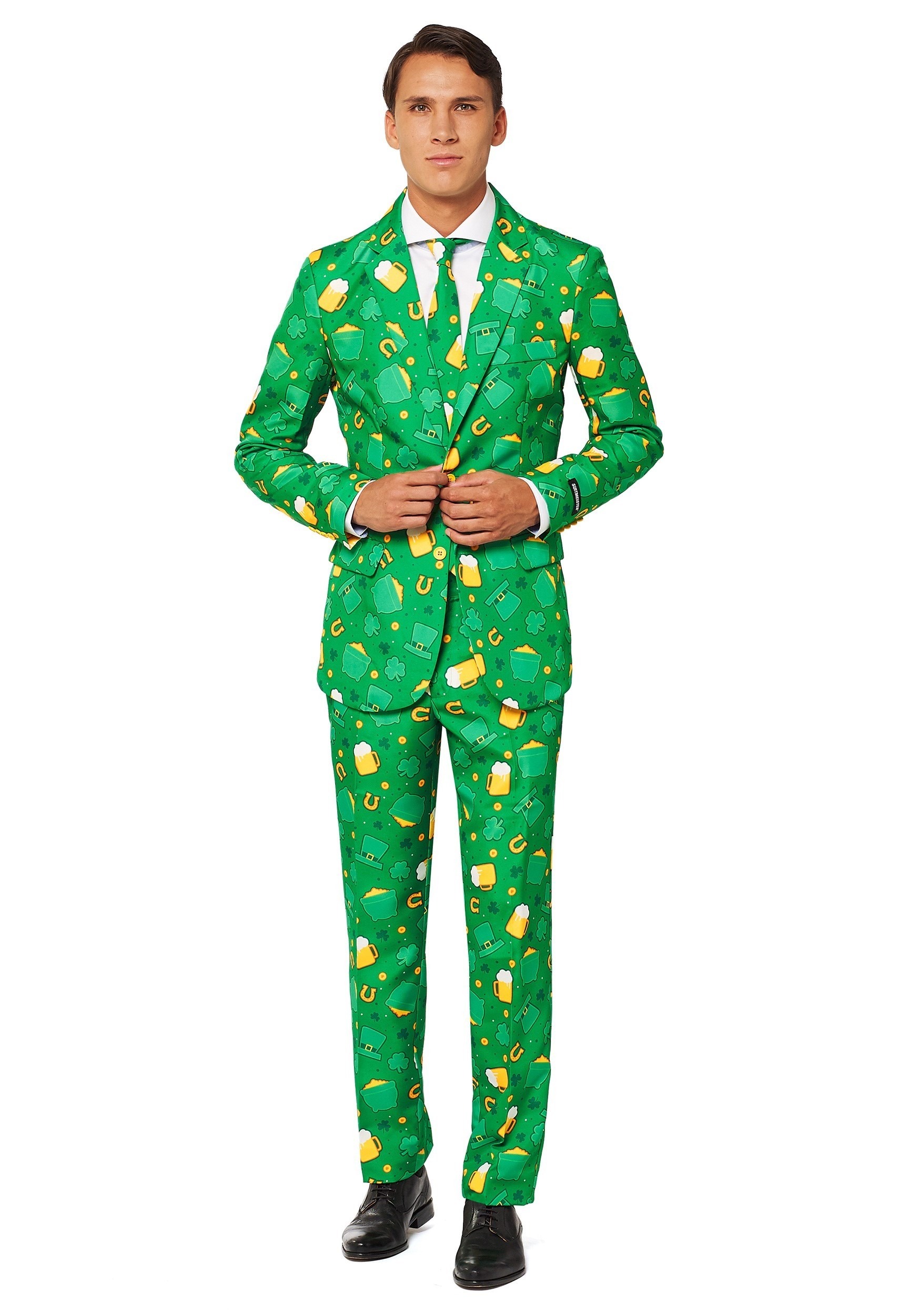 Suitmeister St. Patricks Day Mens Suit