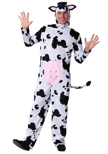 Adult Plus Size Spotted Cow Costume