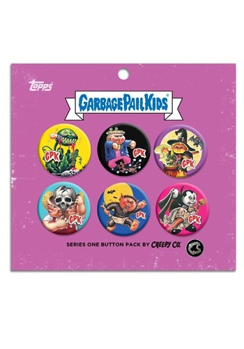 Garbage Pail Kids Button Set