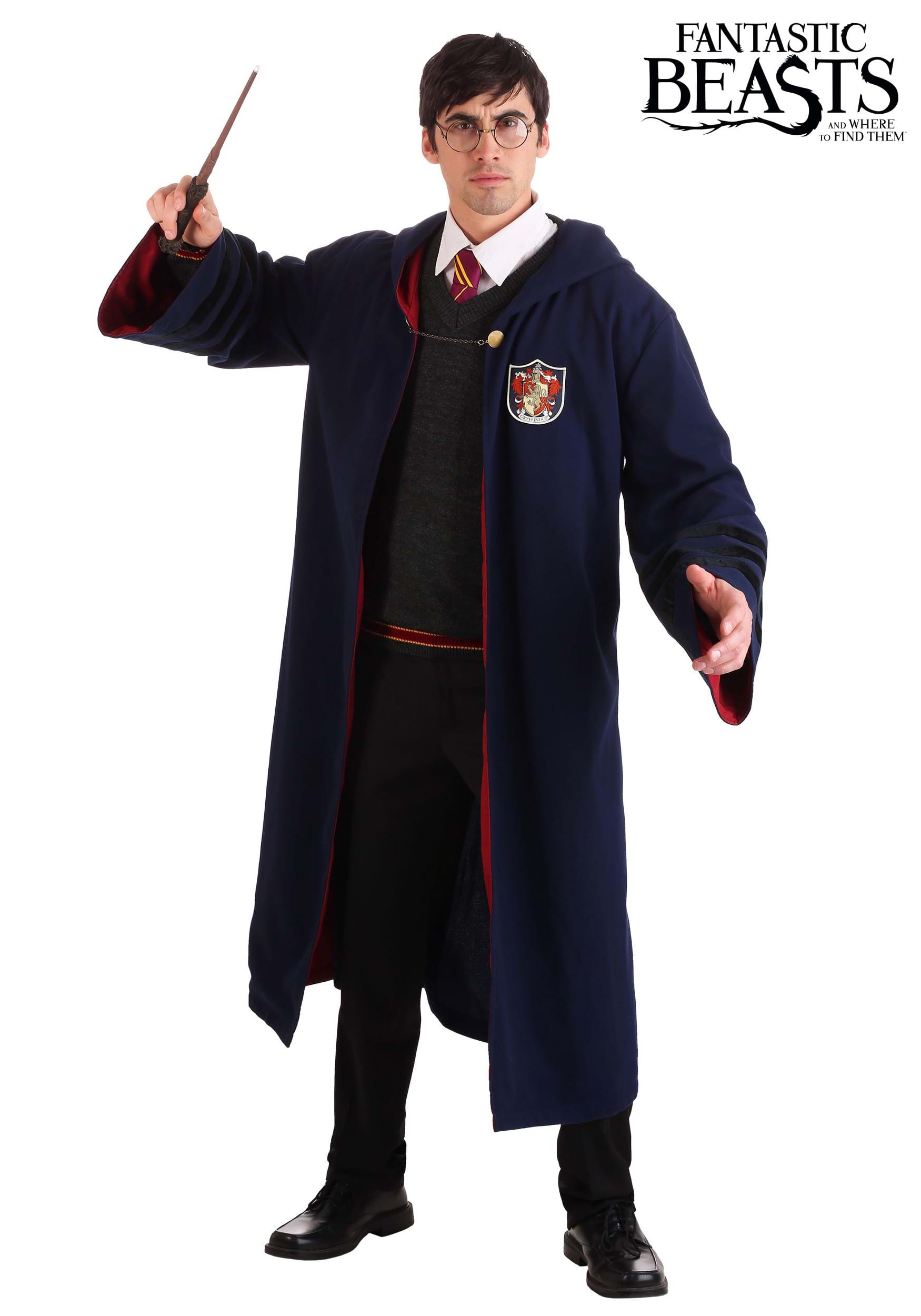 1920's Hogwarts Gryffindor Robe - Adult